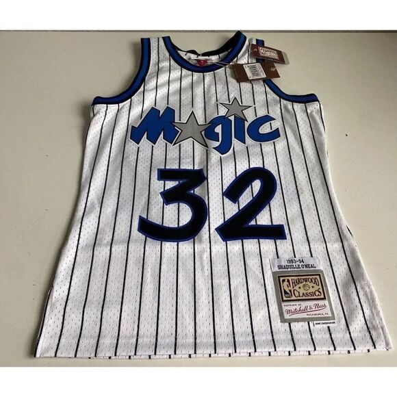 Mitchell & Ness NBA Swingman Jersey Magic 93-94 Shaquille O'Neal Men’s Sz S NEW - Picture 1 of 13